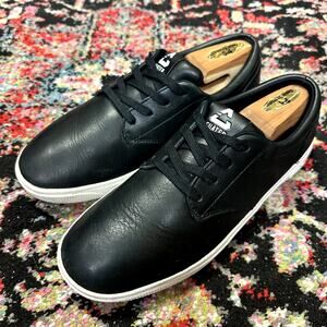 VERY GOOD Cuater by TravisMathew The Wildcard Golf Shoe Black Calf Cleats 8.5